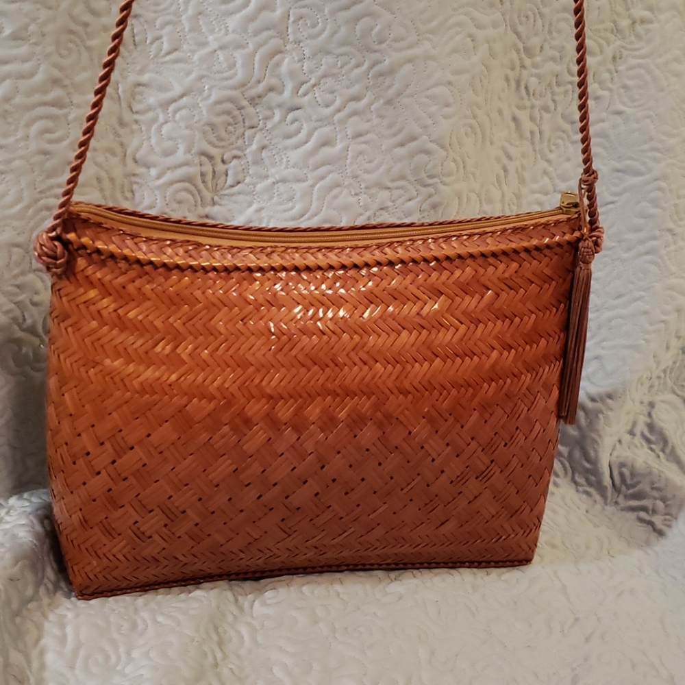 Handwoven Bamboo Handbag